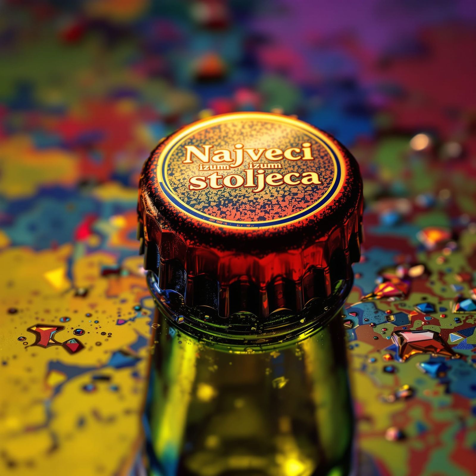 Sarcastic Concept Art: Bottle Cap as Ultimate Invention