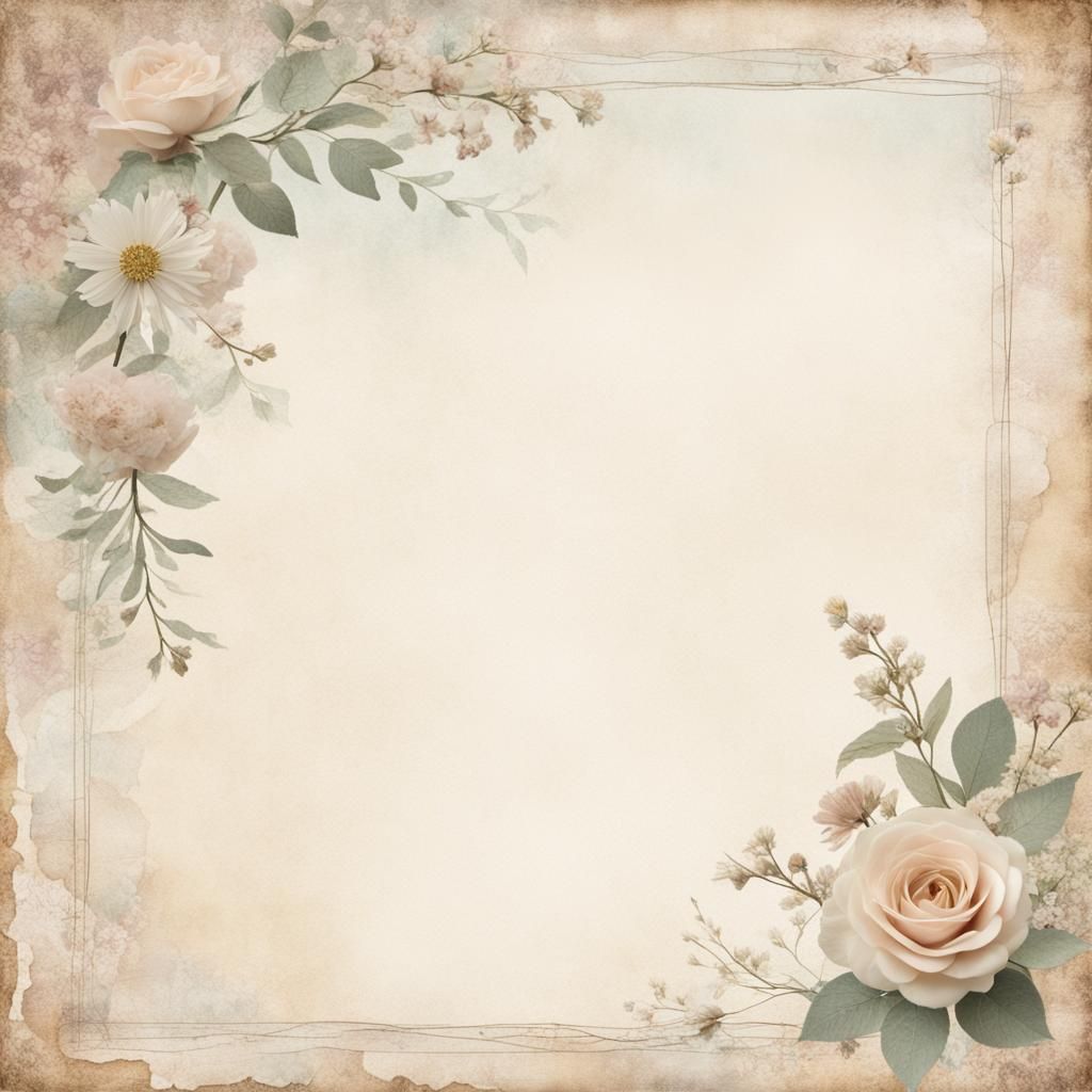 Floral frame