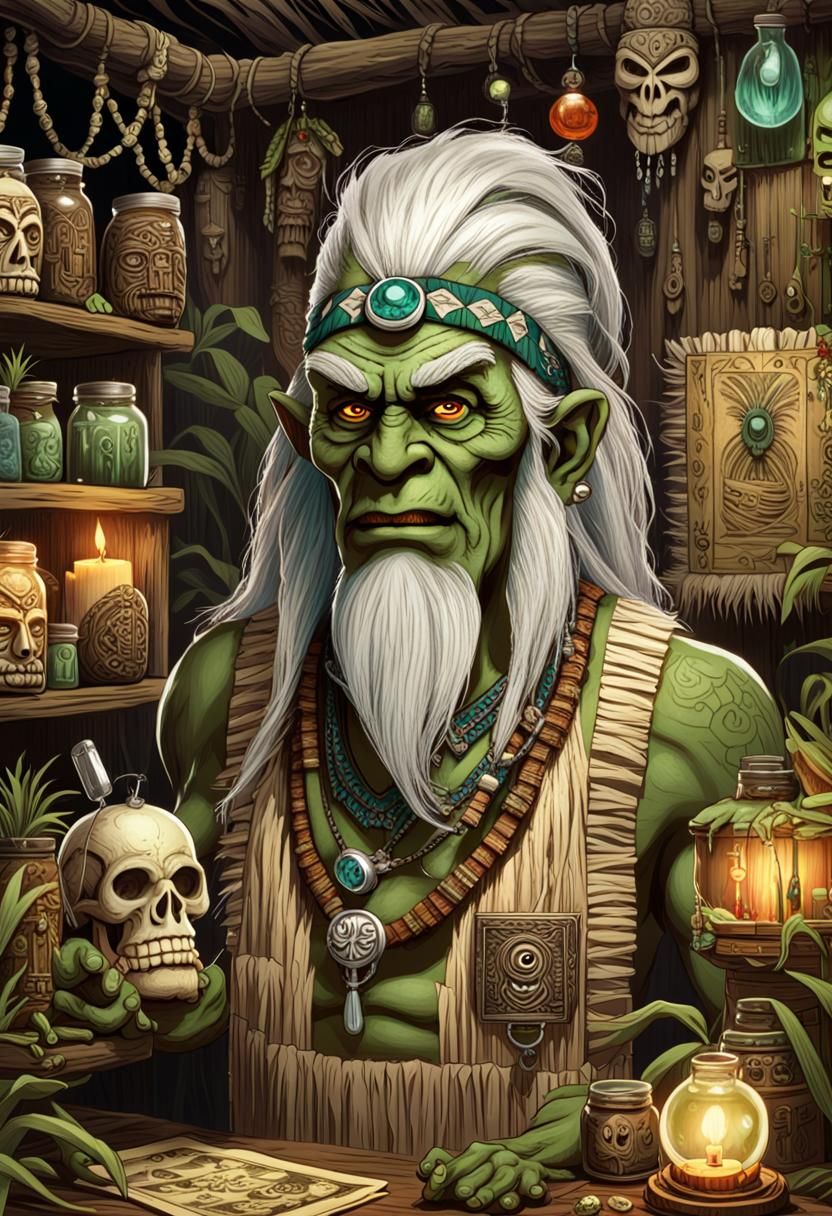 Doctor Spook's Odd Tiki Office