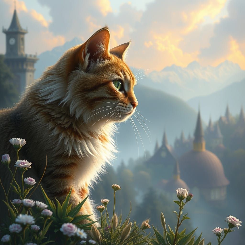 Ethereal Feline Enclave