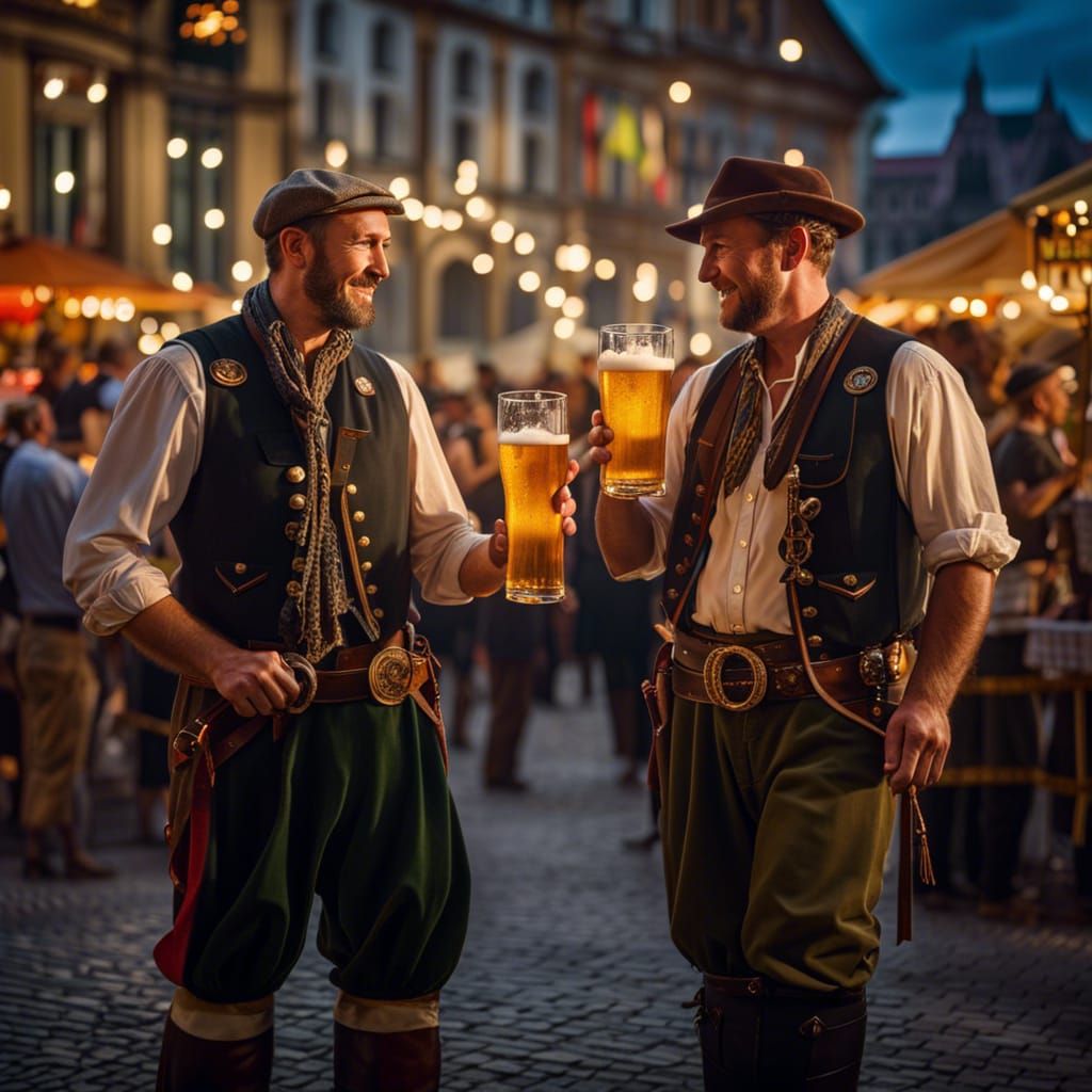 Munich Beer Festival: Germans Celebrate in Lederhosen