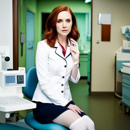 Karen Gillan as Nurse: Professional Portrait