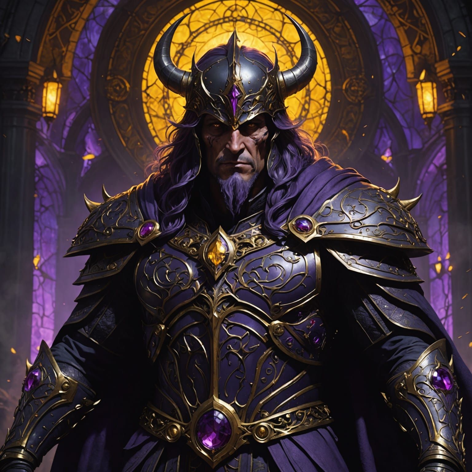 Dark Lord of Netherrealms: Dark Fantasy Concept Art