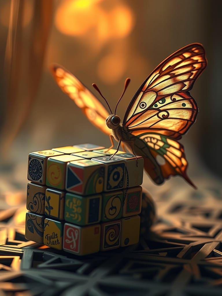 Butterfly's Puzzle: Solving a Rubik's Cube in Dreamlight