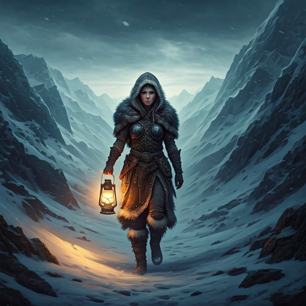 Armourclad in a snowstorm.