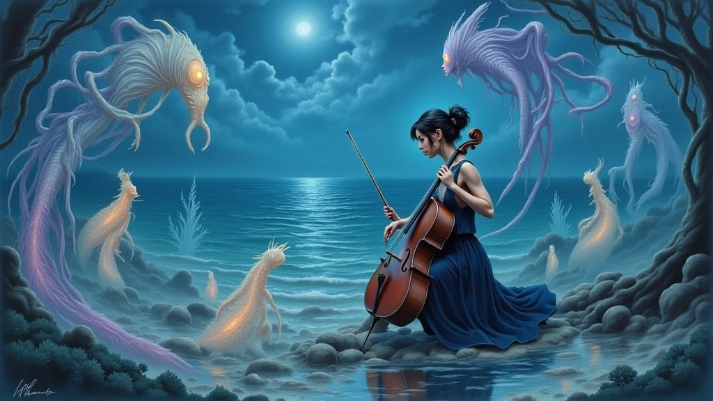 Ethereal Morning Concerto by the Ocean