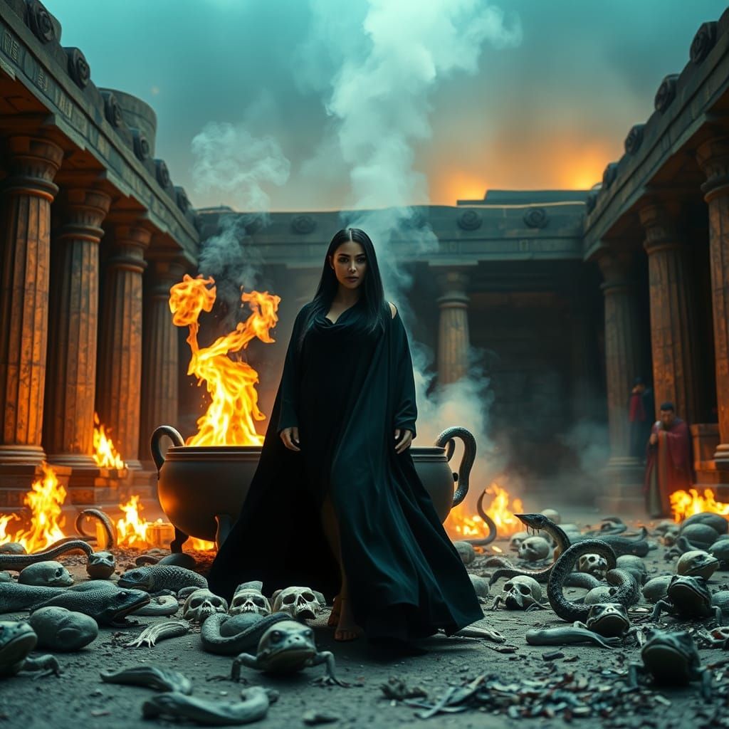 Sumerian Goddess Seeks Redemption in Cinematic Dark Fantasy