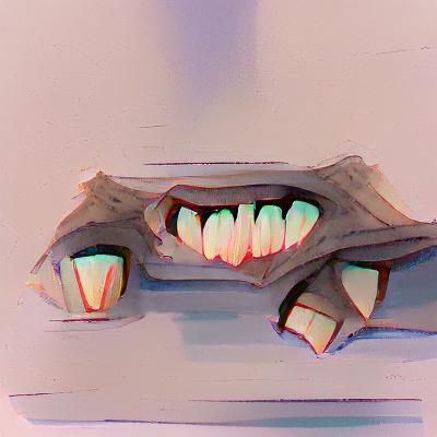 AI Generated Image of Teeth