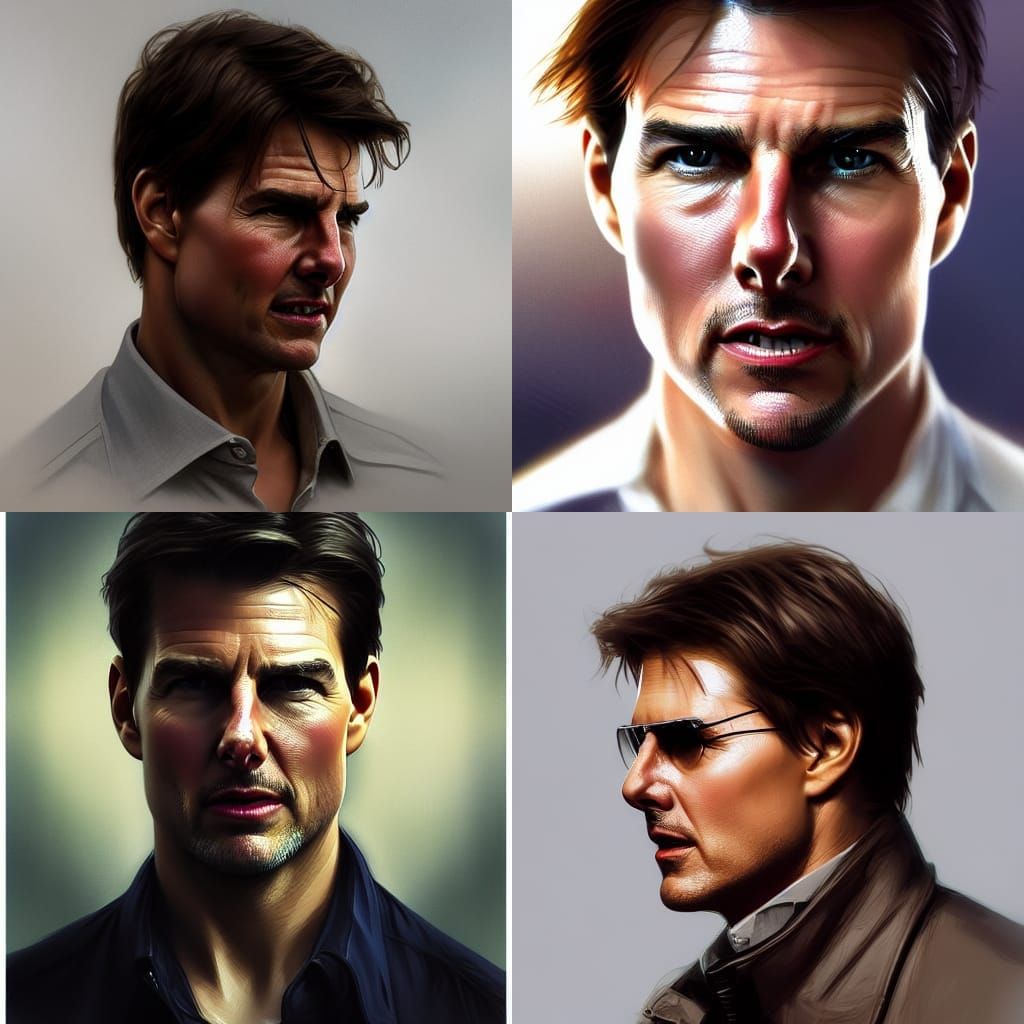 Hyperdetailed Portrait in Art Nouveau Style