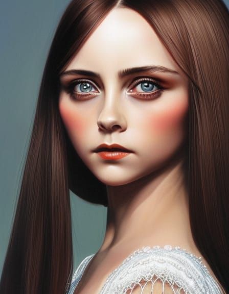 Christina Ricci (Yoshitaka Amano)