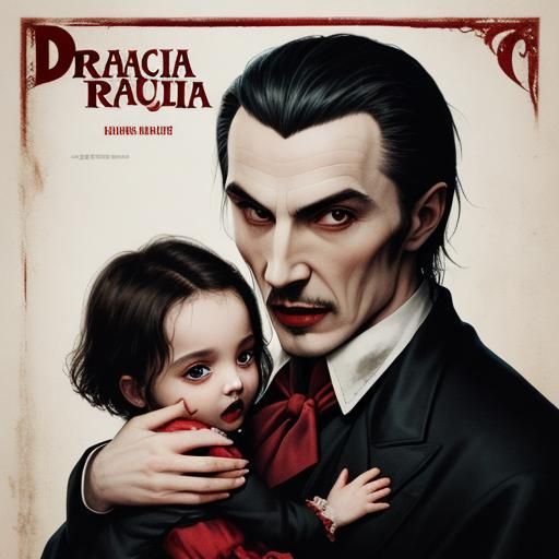 Dracula as Father: A Movie Poster Concept
