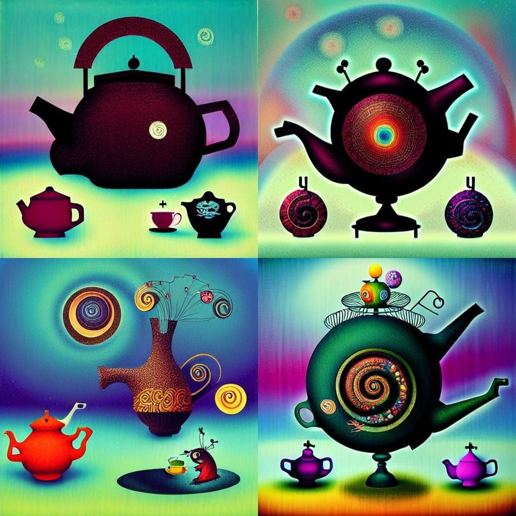 <lora:Cicada Song V2:1.0>Robot Tea Pot QUAD