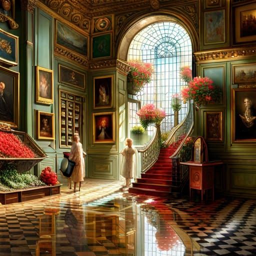 A classical art museum