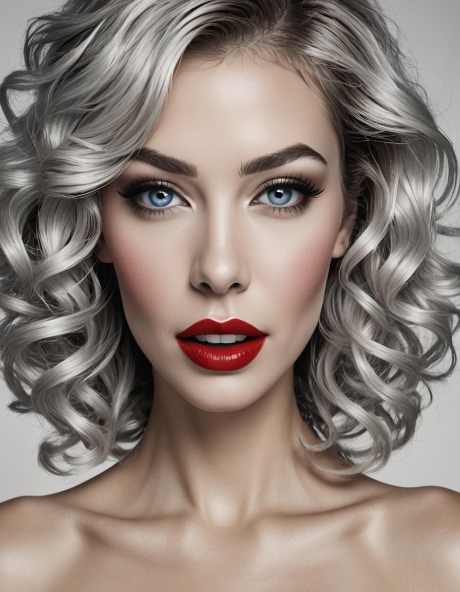 Ultra-Realistic Pop Art Pin-Up