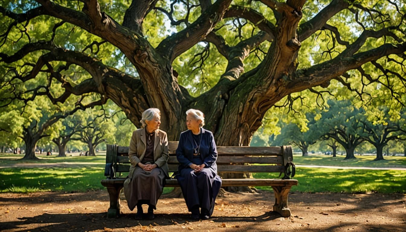 Woman Across Time: A Portrait of Two Ages