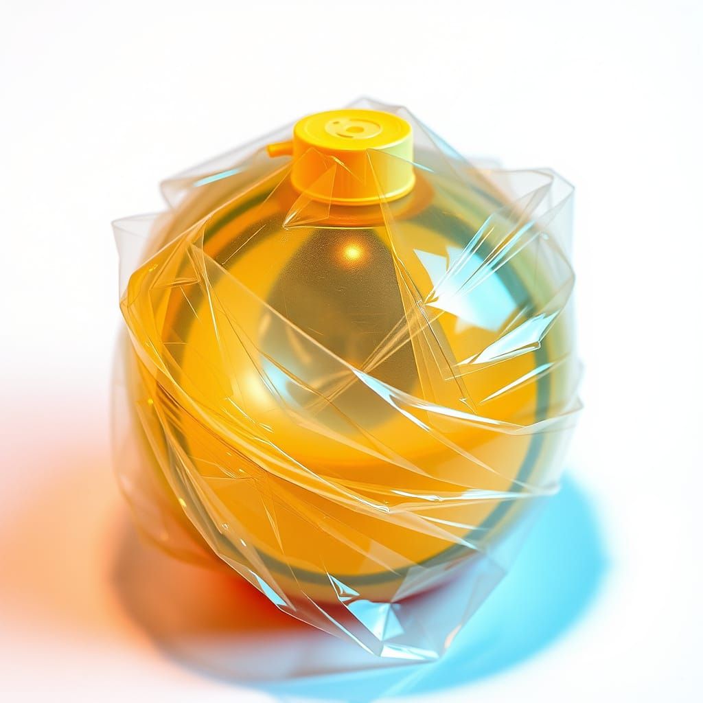 Cellophane Tape Art in Pop and Surreal Styles