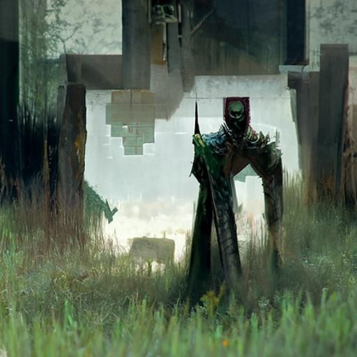 Sinister Minecraft Landscape in Fantasy Style