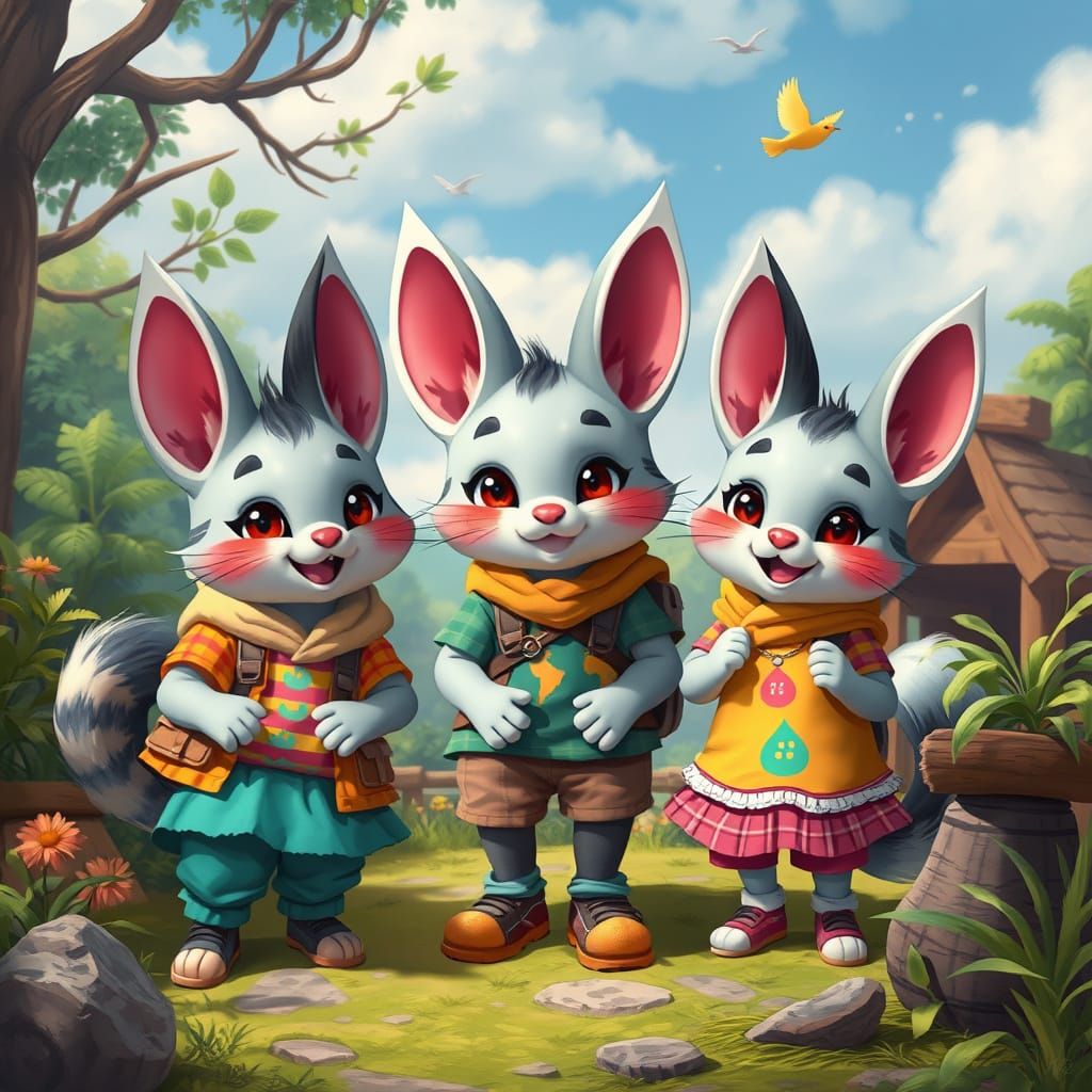 Vibrant Kitsune Preschool in Whimsical Charity Camp