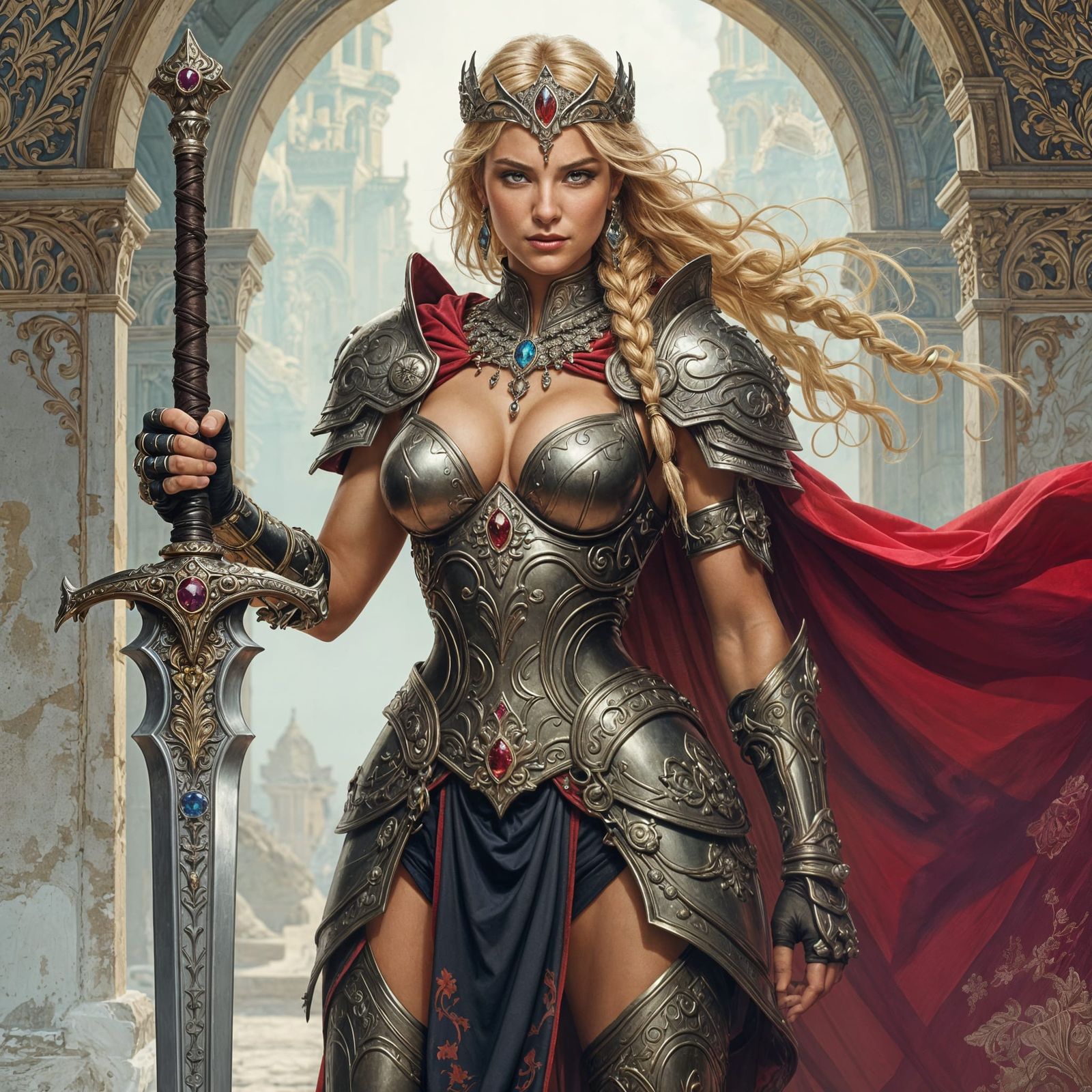 Queen of Baldr Galatic Empire