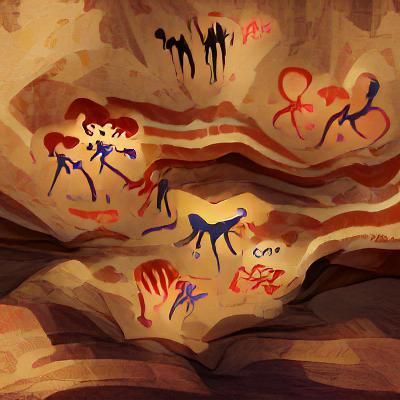 AI Generated Cave Painting