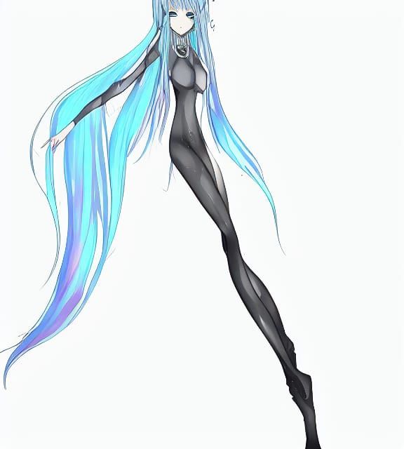 Radiant Blue Light: An Anime Elemental Fairy