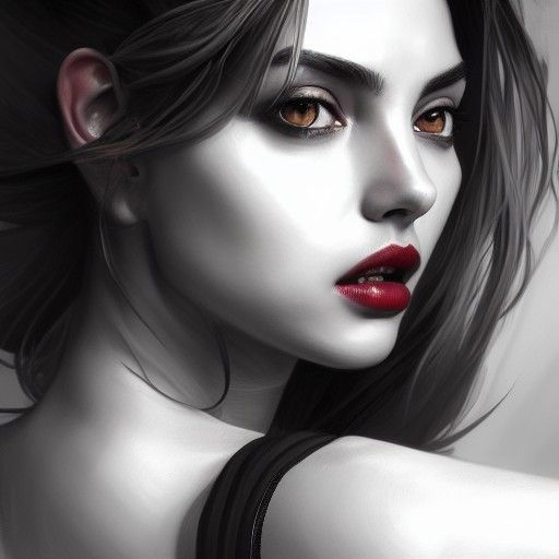 Queen of Thieves: Photo Realistic Portrait in Artgerm Style