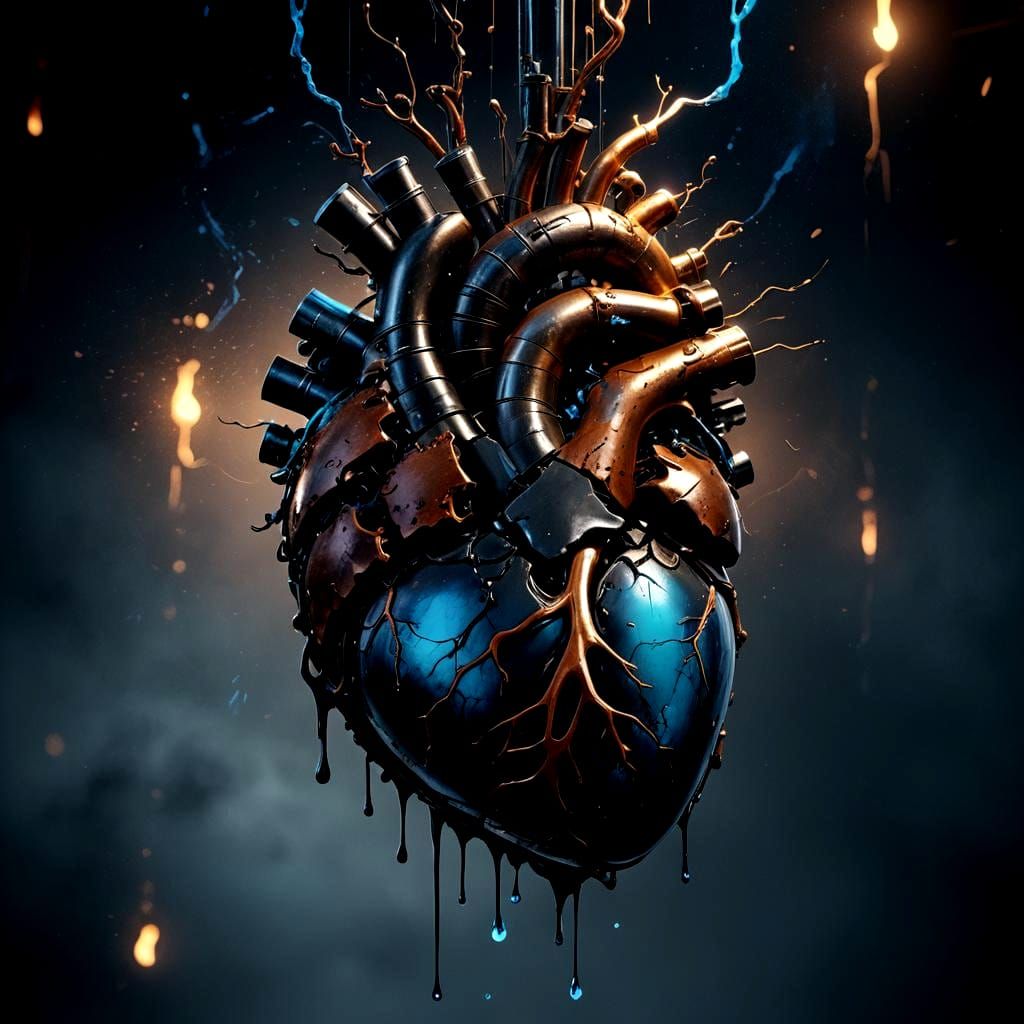 Mechanical Heart Leaking in the Dark