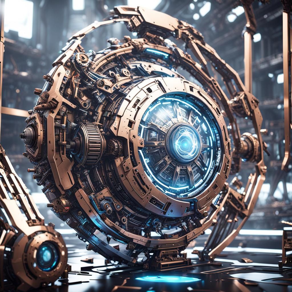 Emotional Intelligence in Futuristic Sci-Fi Mech Design