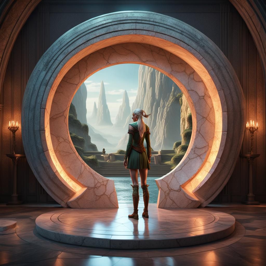 The throne room portal