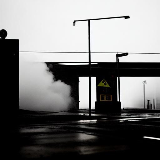 Cyberpunk Cityscape with Intense Neon Lights