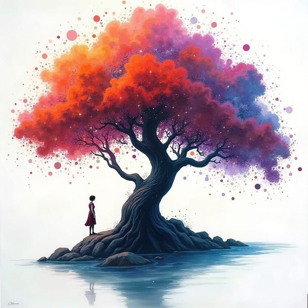 Cosmic Goddess at the Edge of the Universe