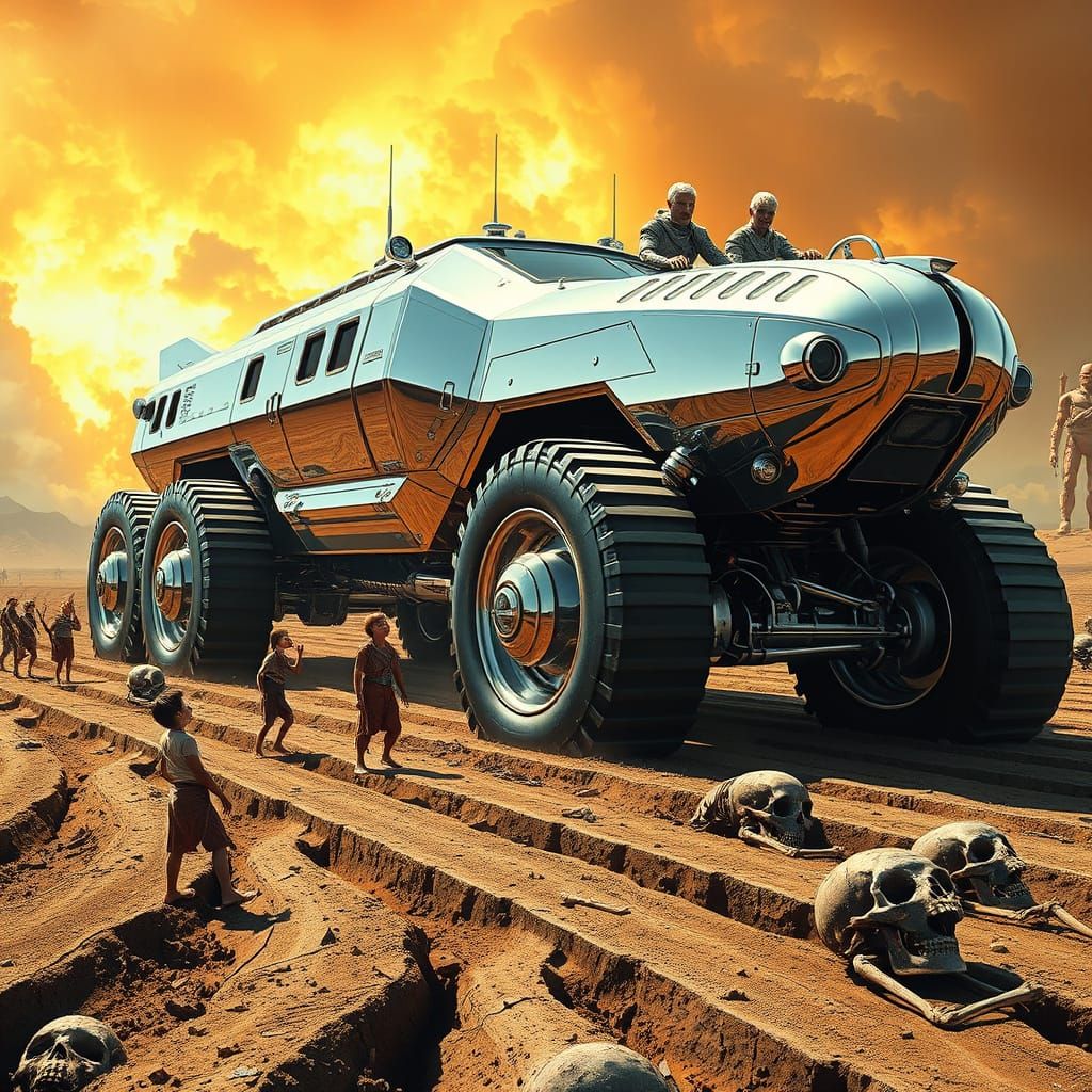 Nephilim Warriors Dominate Post-Apocalyptic Earth