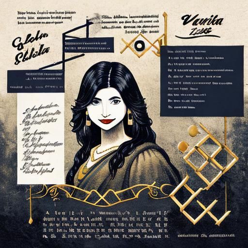 Colorful Display of Alphabets, Fonts, and Symbols