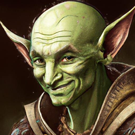 Fantasy RPG Character Portrait in Digital Art Style