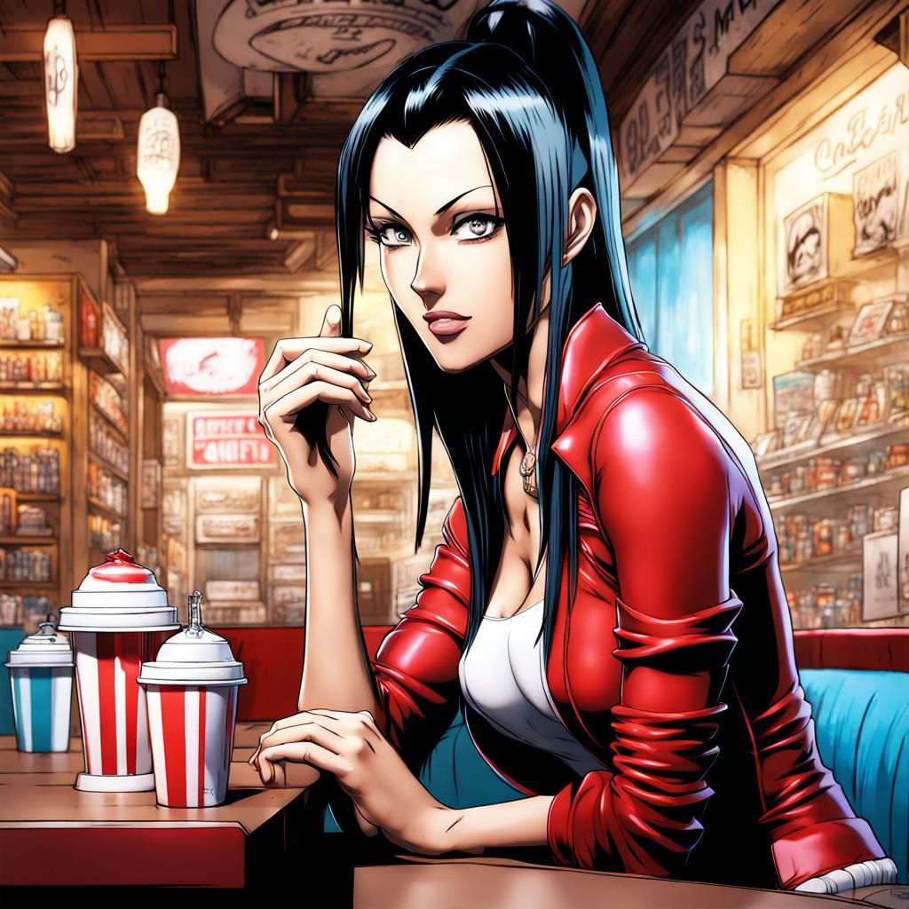 Nico Robin as a NYC Marvel Urban Hero