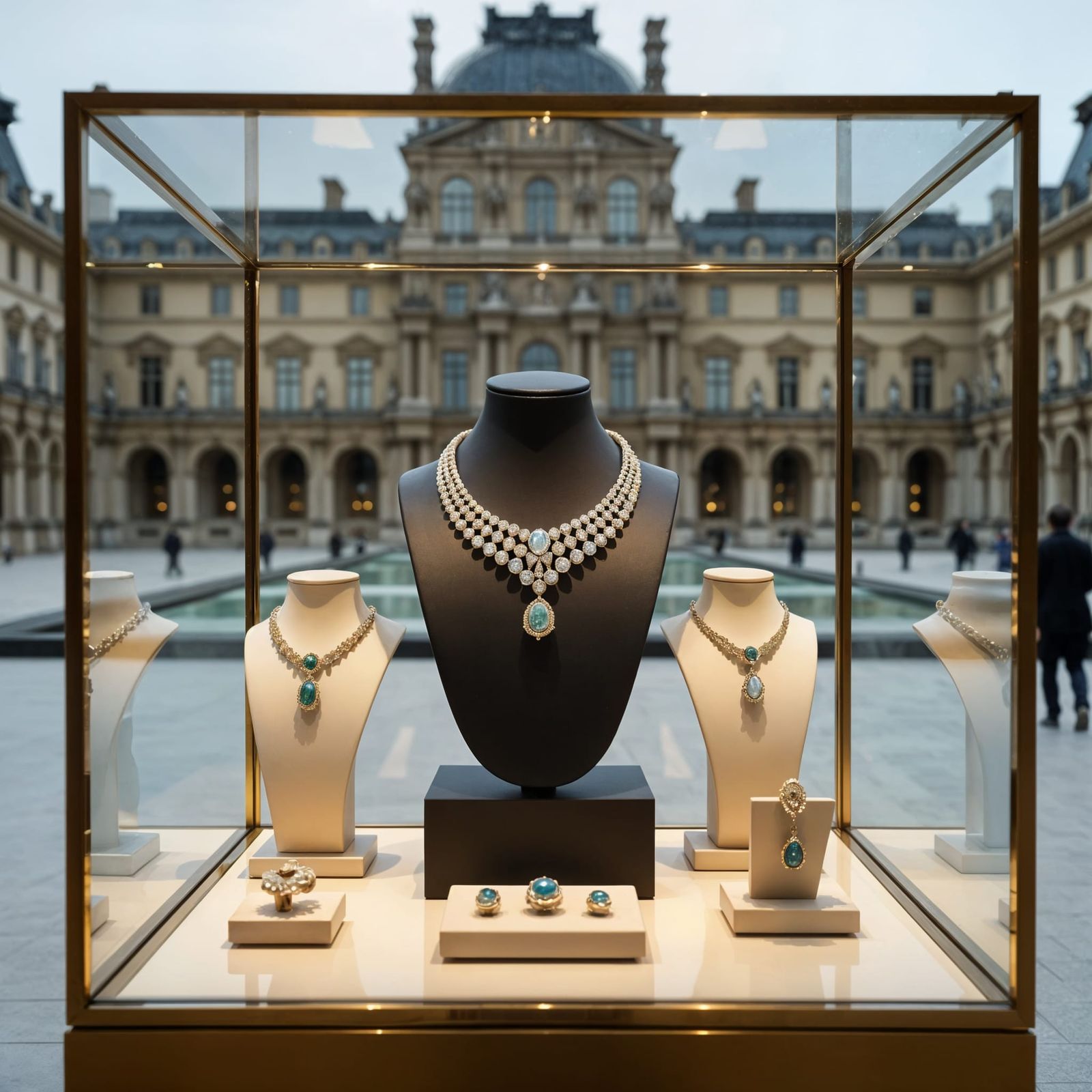 Stolen Jewelry Displayed in Louvre Museum