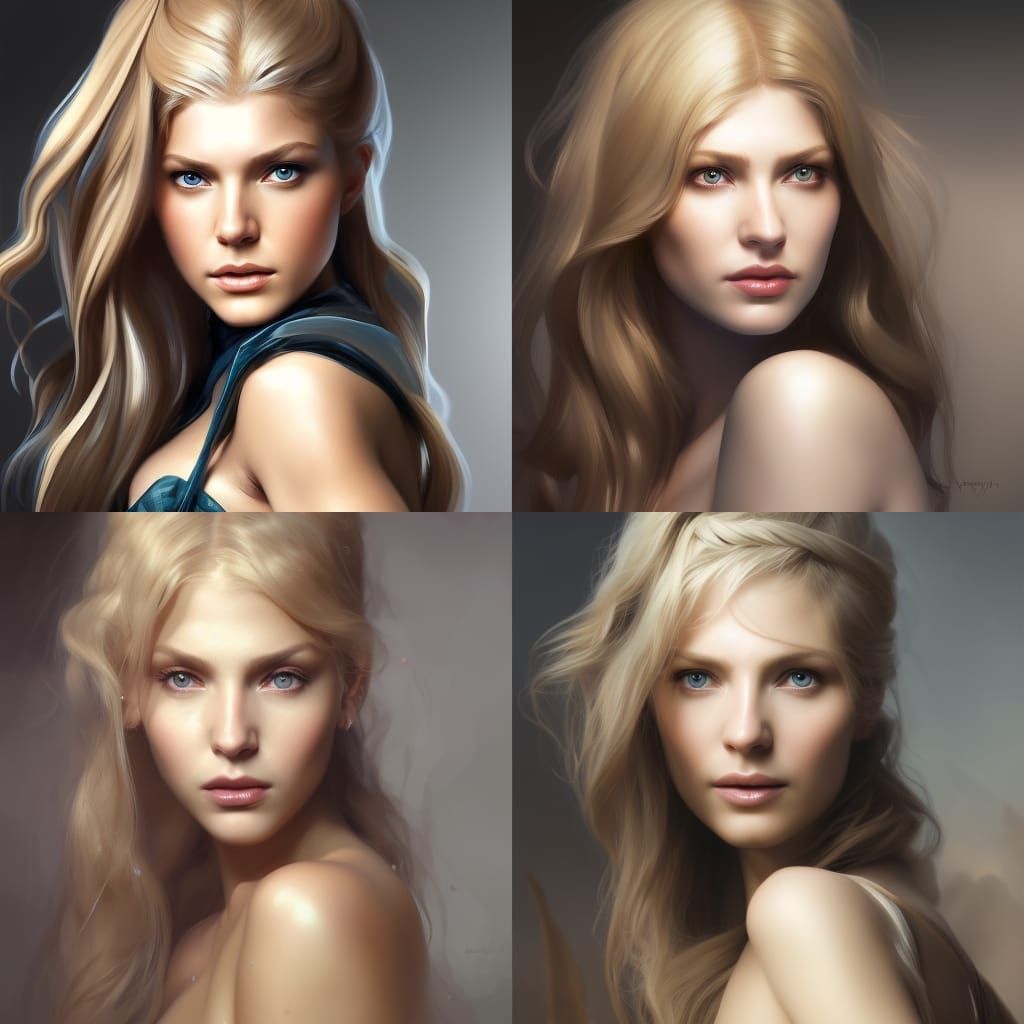 Detailed Portrait in Artgerm and Rutkowski Style