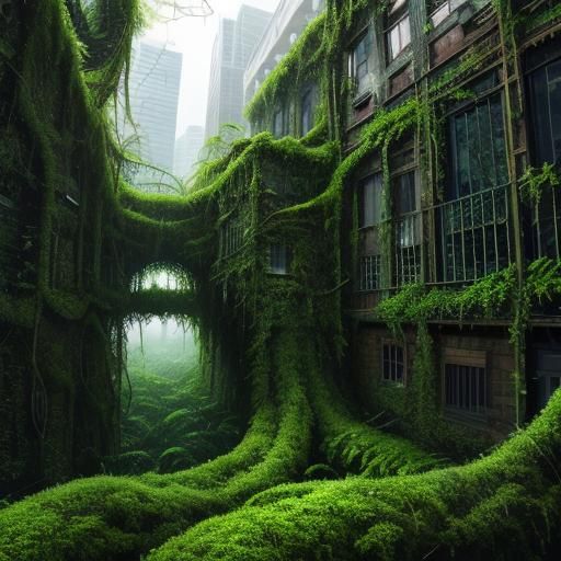 Urban Jungle Reborn in Nature's Embrace