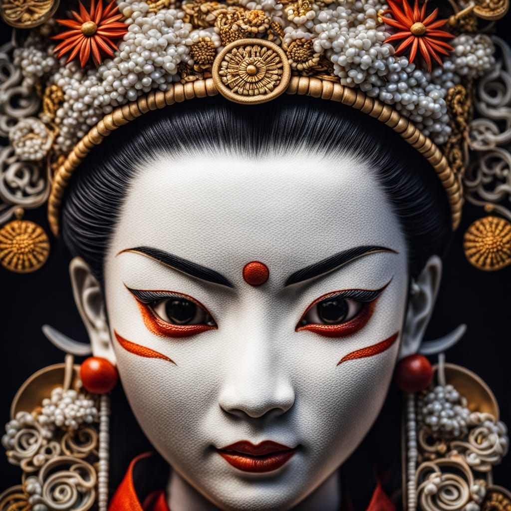Oiran portrait