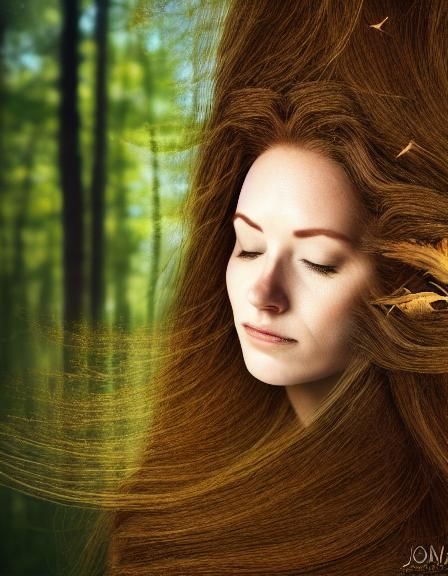 Woman Plants Sun: Astrophotography in Warped Perspective