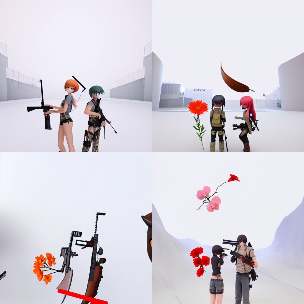 Rifle-chan and Axe-kun: An Unlikely Romance