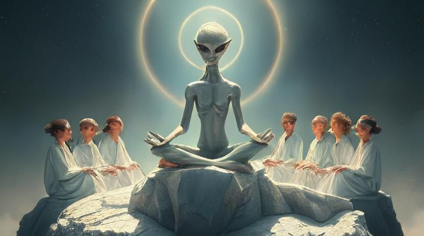 Alpha Centauri ET Teaches Telepathic Meditation