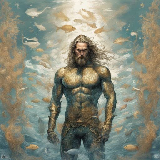 Aquaman AI Image