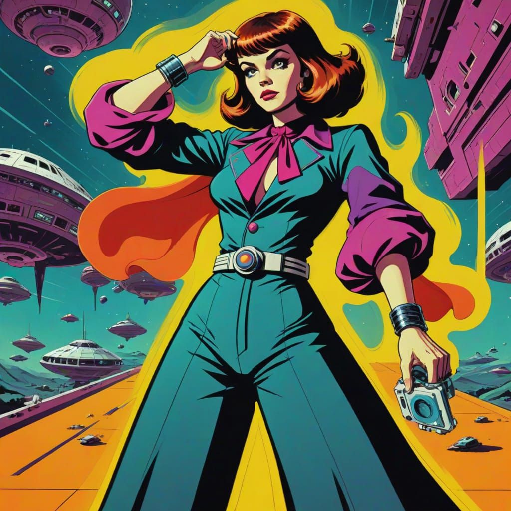 Vibrant Sci-Fi Memories of a Forgotten Era