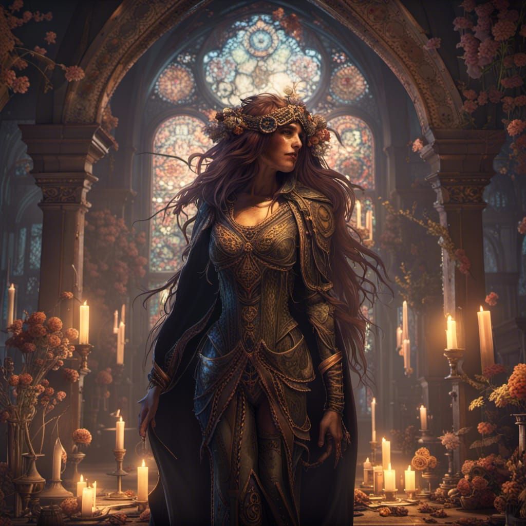 Funeral Dawn: Dark Fantasy Concept Art