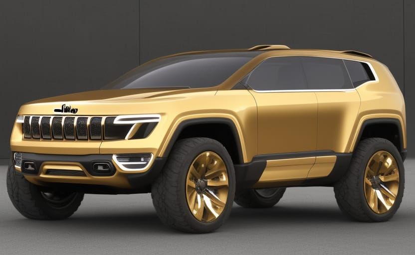 Jeep Canis Major: 2027 Electric SUV in Cyberpunk Style