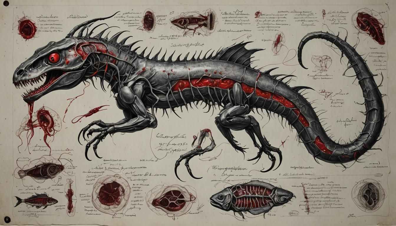 Detailed Autopsy of a Mutated Hybrid Creature