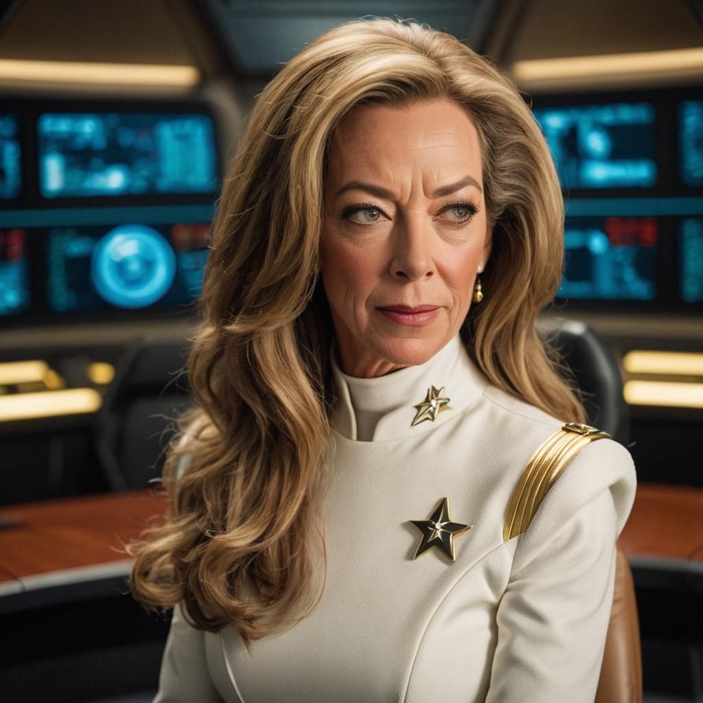 Allison Janney as Star Fleet Admiral
