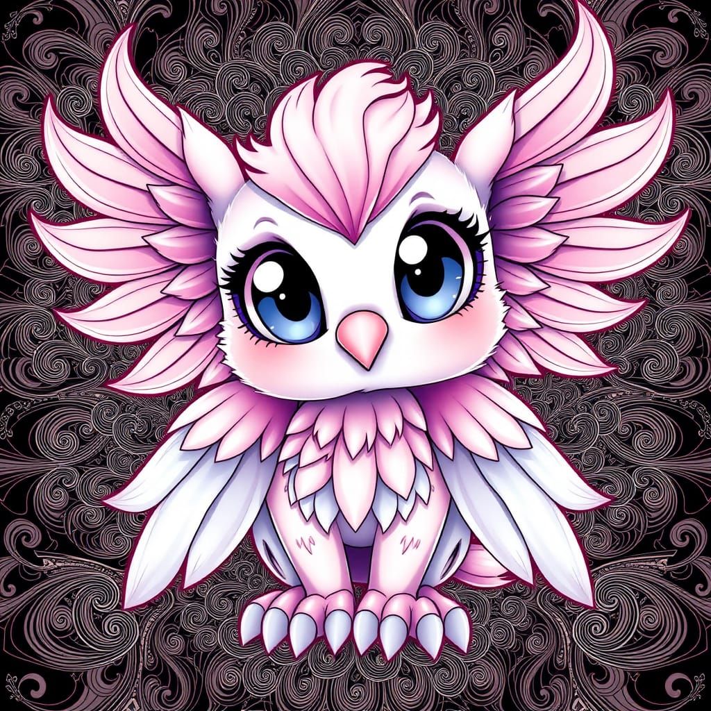 cute anime griffin