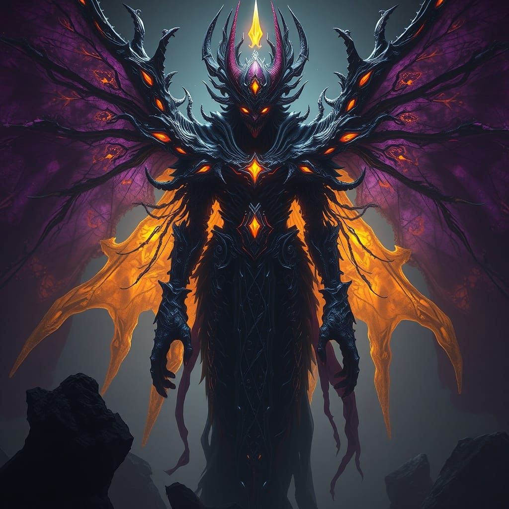 Dark Fantasy Stickfast Motif Concept Art Masterpiece